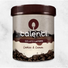 Talenti Gelato Layers Cookies & Cream 1pint 